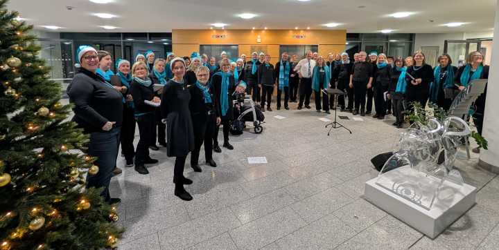 Der Pophor Ulm im Krankenhaus Weißenhorn